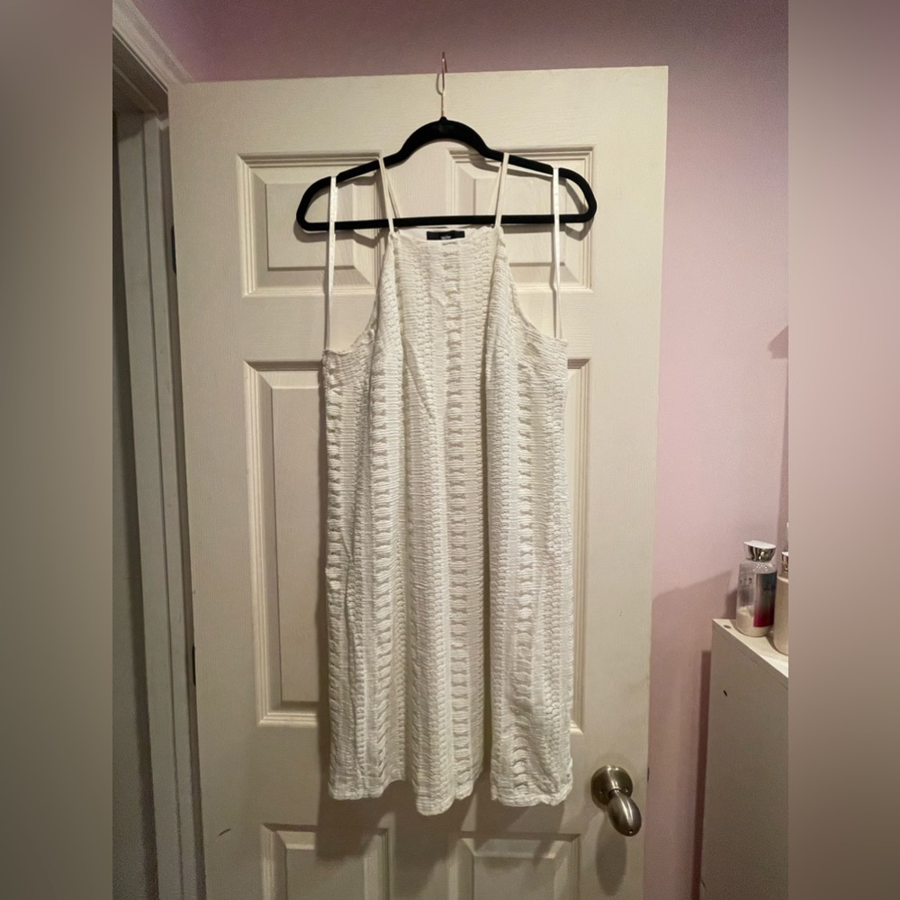Cream Detail Dress